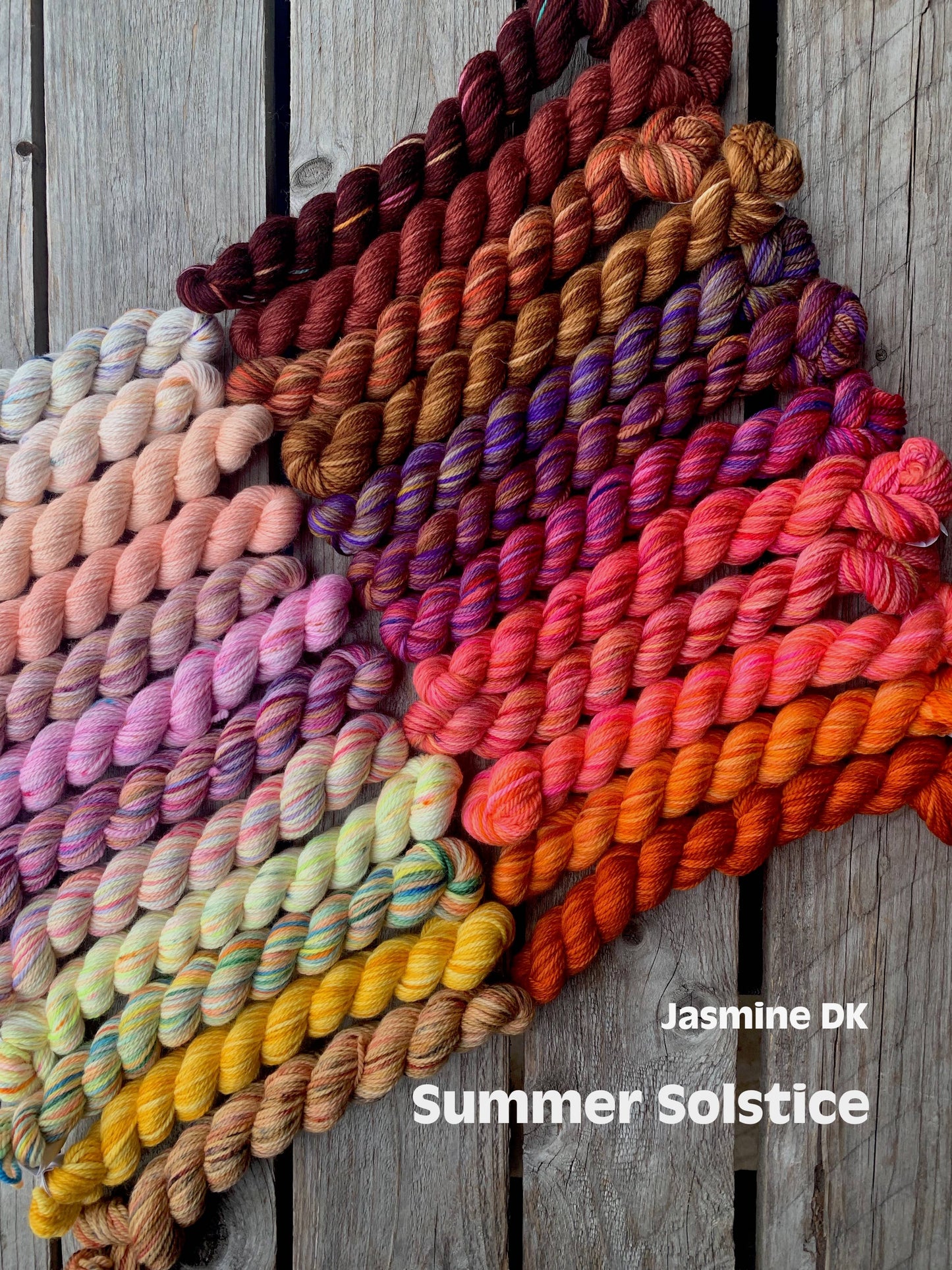 KOIGU - 24 Demi DK Pencil skeins of JASMINE