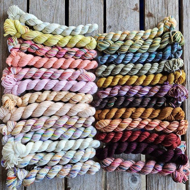 KOIGU - 24 Demi DK Pencil skeins of JASMINE