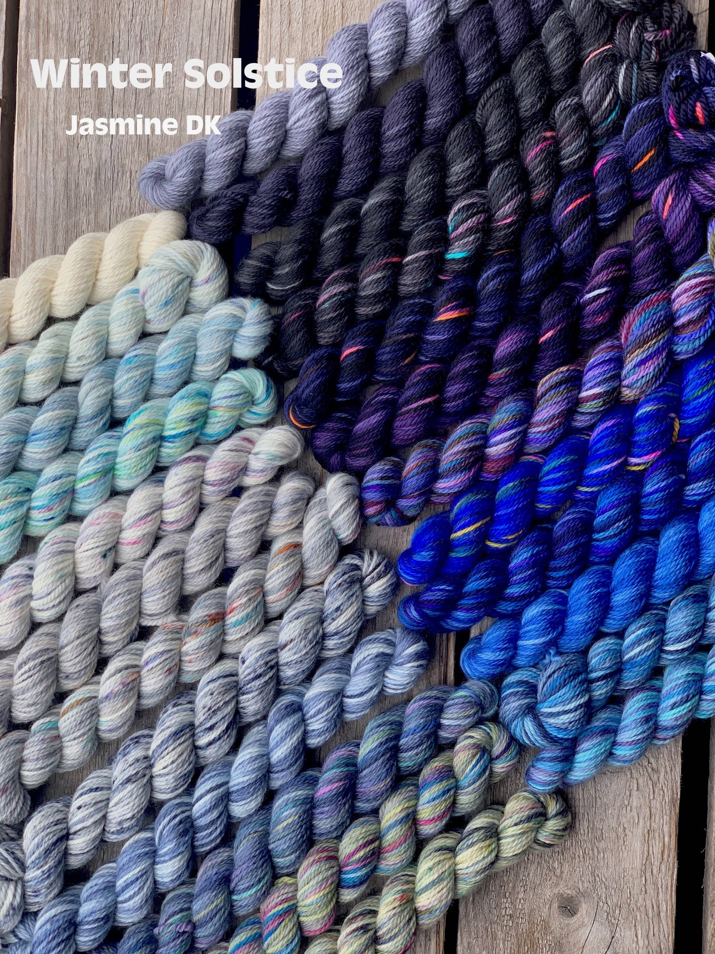 KOIGU - 24 Demi DK Pencil skeins of JASMINE