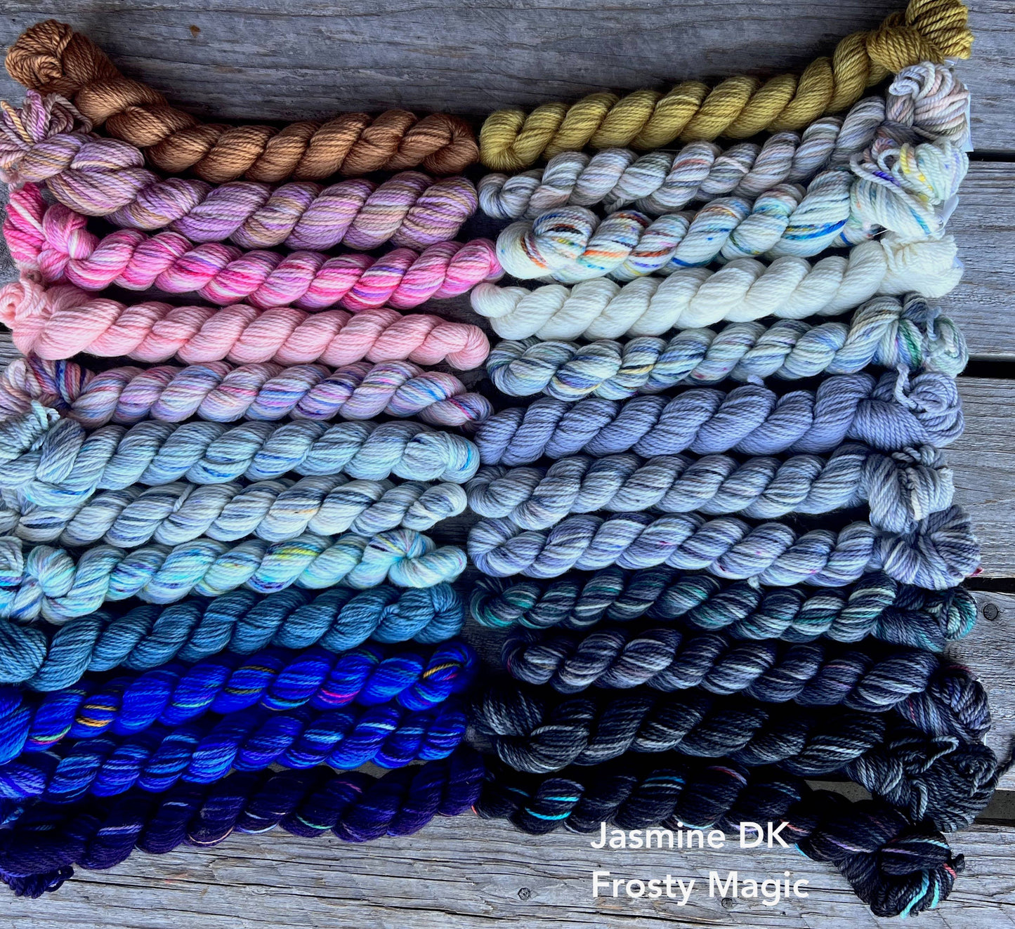 KOIGU - 24 Demi DK Pencil skeins of JASMINE