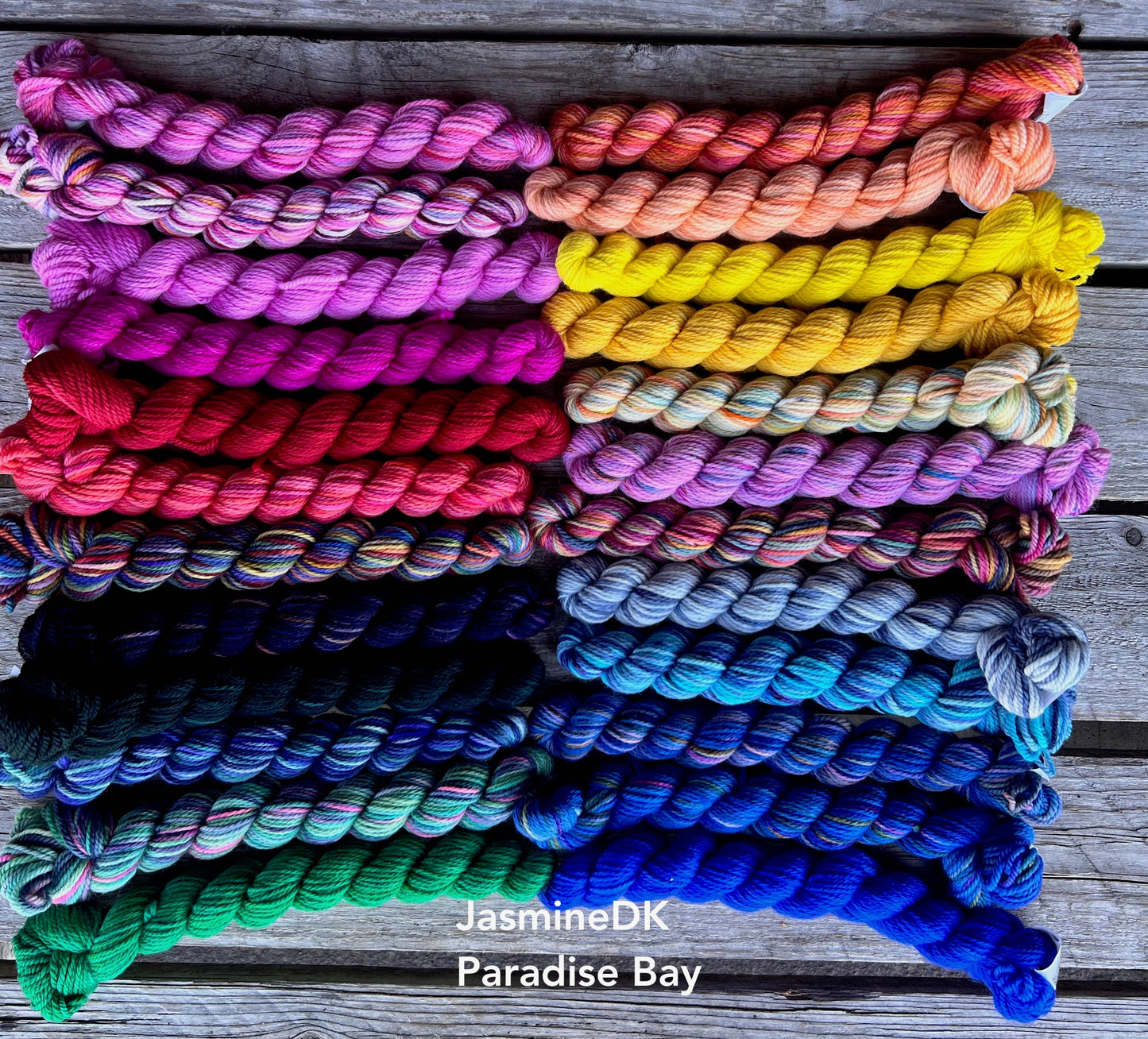 KOIGU - 24 Demi DK Pencil skeins of JASMINE